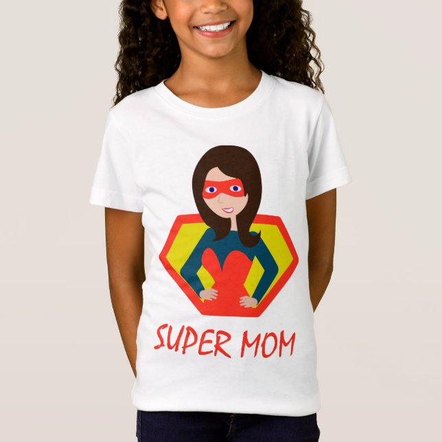 Camiseta Super MOM (Frente)