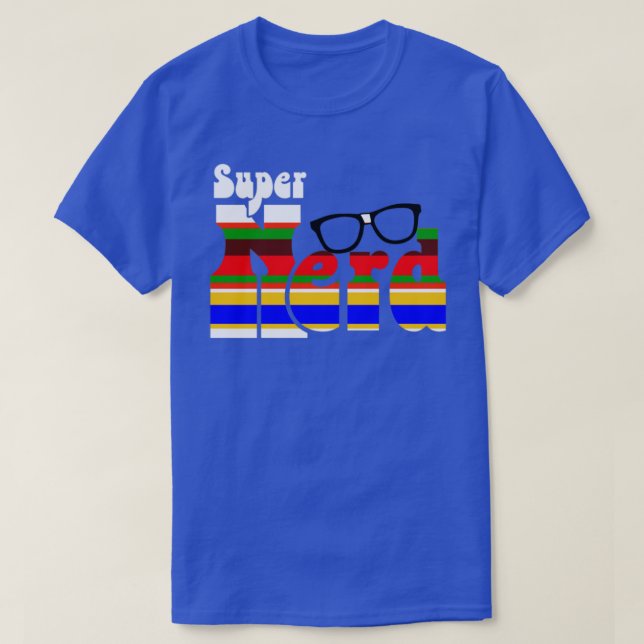 Camiseta Super Nerd (Frente do Design)