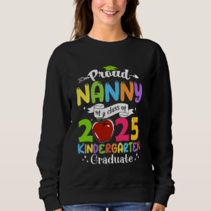 Camiseta Super Orgulhosa Babá do Formando de 2025 Família I