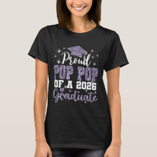 Camiseta Super Orgulhoso Pop Pop de Graduado Graduação 2026