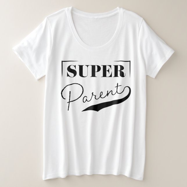 Camiseta Super Pai (Frente do Design)