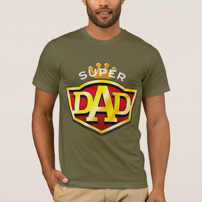 Camiseta Super Pai (Frente)