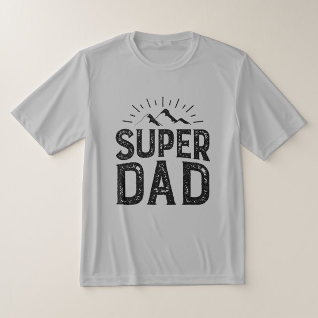 Camiseta super pai (Postura )