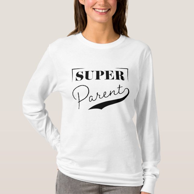 Camiseta Super Pai (Frente)