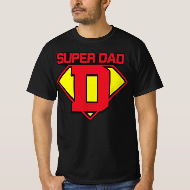 Camiseta Super Pai 🦸 ‍ ♂️ 💪 (Frente)