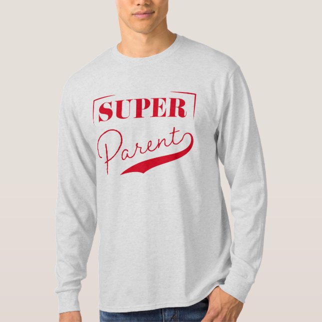 Camiseta Super Pai (Frente)