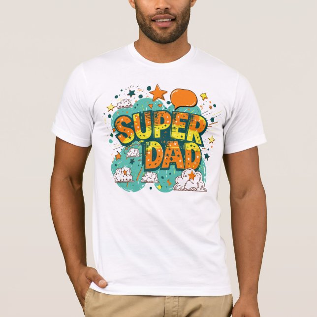 Camiseta Super Pai (Frente)