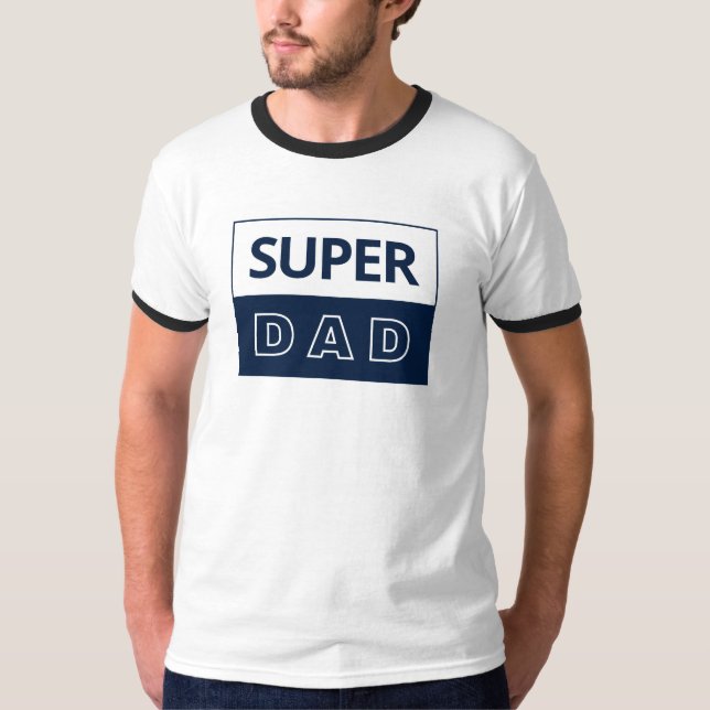 Camiseta Super Pai (Frente)