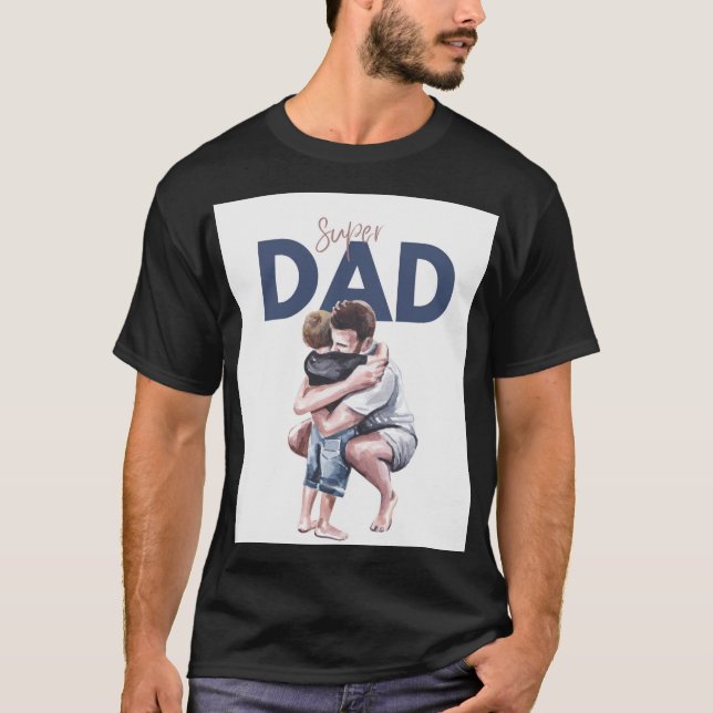 Camiseta Super Pai (Frente)