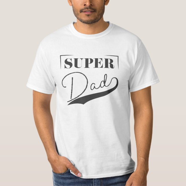 Camiseta Super Pai (Frente)
