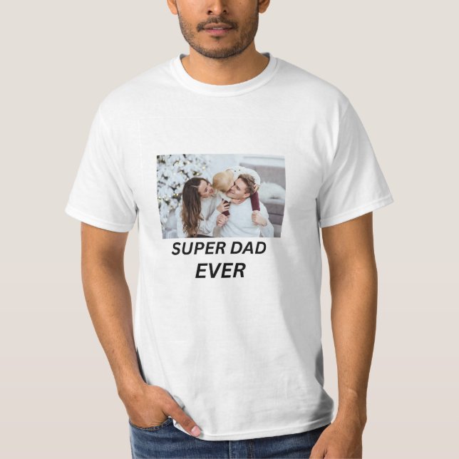 camiseta super pai de todos os tempos (Frente)