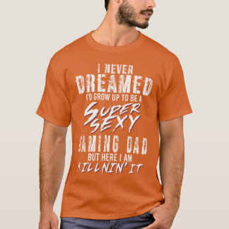 Camiseta Super Pai Gamer de Jogos Presente de Amigo de Jogo