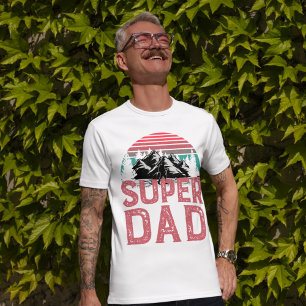 Camiseta Super Pai O Homem O Mito A Lenda Dotada