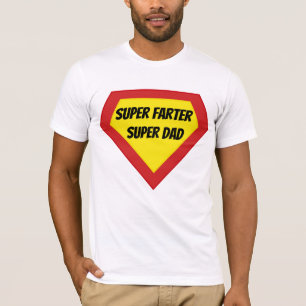 Camiseta Super Pai Super Farter