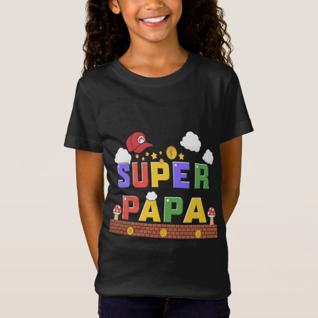 Camiseta Super Papa (Frente)