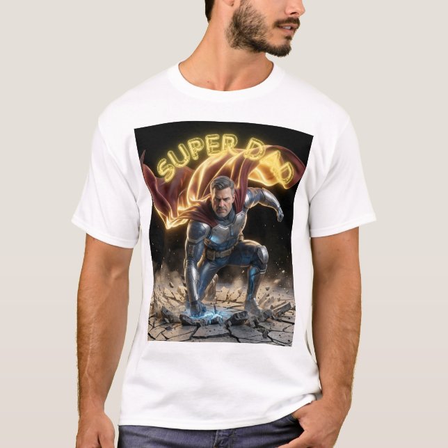 Camiseta Super PAPAI (Frente)