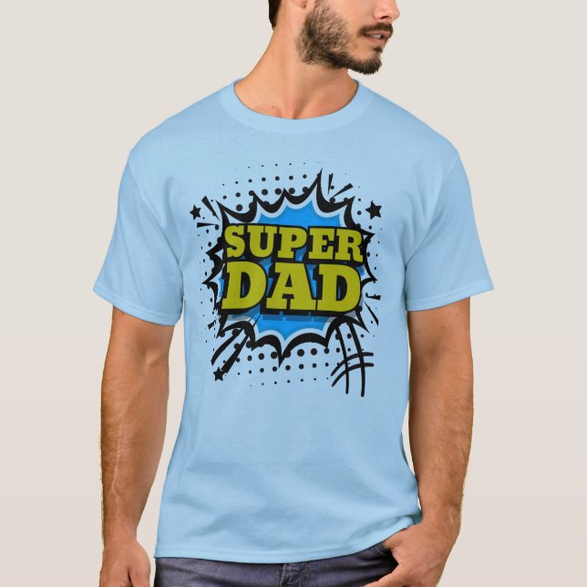 Camiseta Super Papai (Frente)