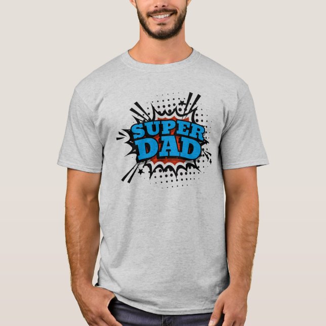 Camiseta Super Papai (Frente)