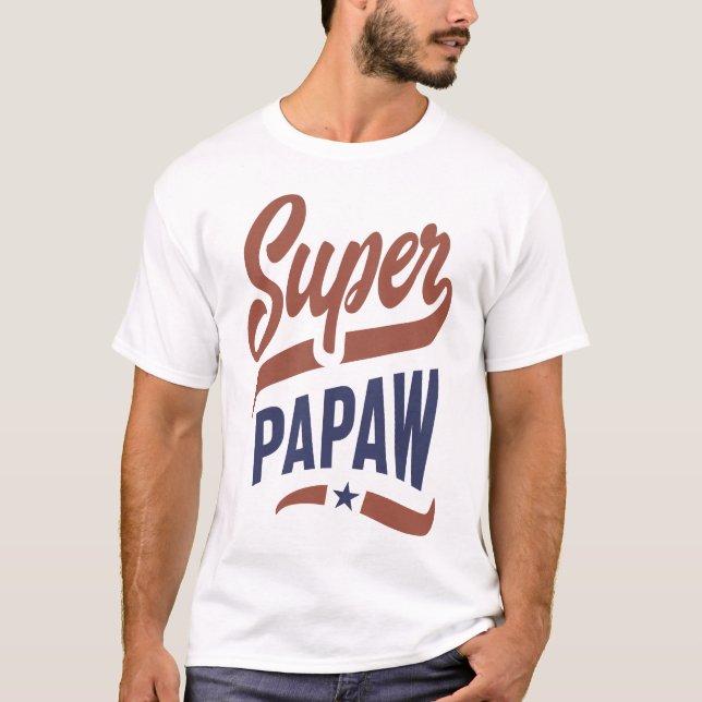 Camiseta Super Papaw (Frente)