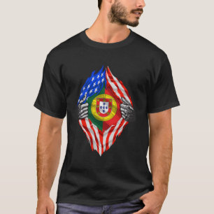 Camiseta Super Patrimônio Português Raiz Usa Bandeira