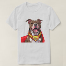 Super Pit Bully Dog Unisex T Shirt