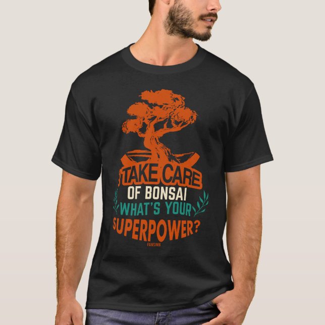 Camiseta Super potência Bonsai (Frente)