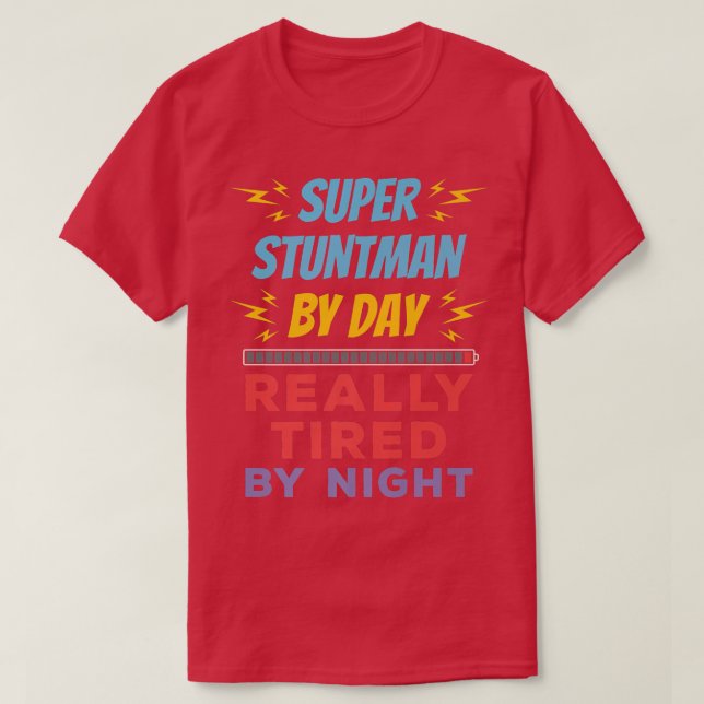 Camiseta Super Puntman no Dia Muito Cansado pela Caça Notur (Frente do Design)