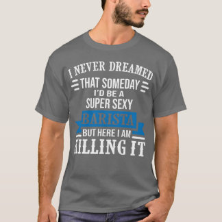 Camiseta Super Sey Barista friend
