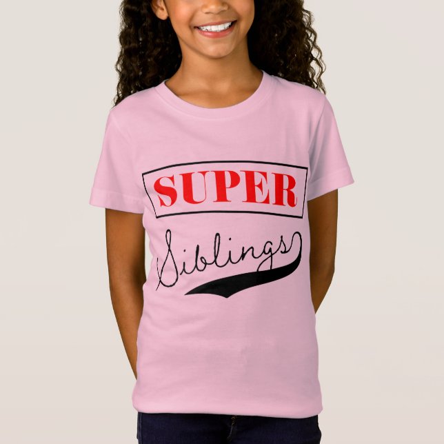 Camiseta Super Sibling (Frente)