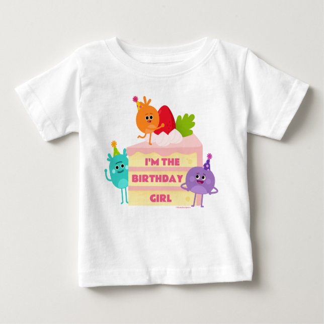 Camiseta Super Simples | Bumble Nums Cake - Rapariga de Ani (Frente)