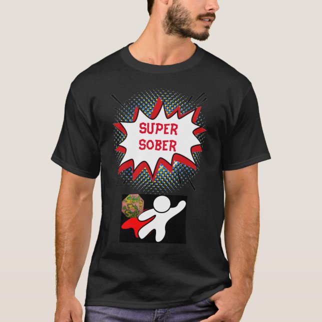 Camiseta Super Sober (Frente)