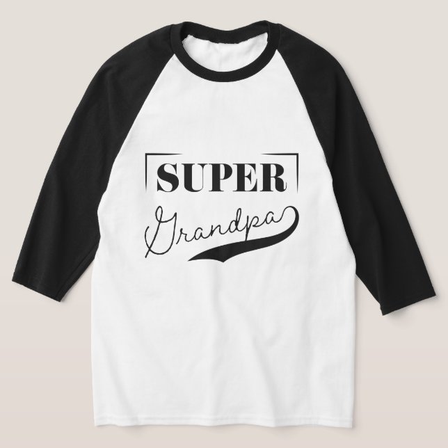 Camiseta Super vovô (Postura )