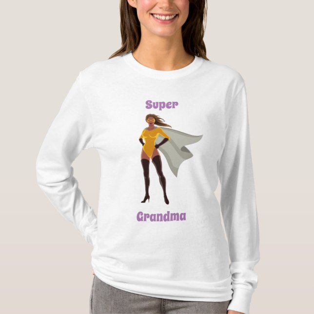 Camiseta Super vovó (Frente)