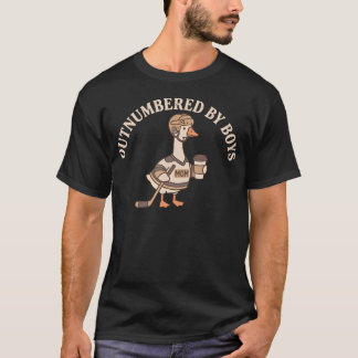 Camiseta Superadas em Número pelos Meninos Mãe Engraçada Ga