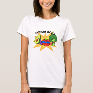 Camiseta Superalimentos Funny Vegetal