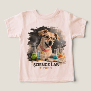 Camiseta Superastro do Laboratório de Ciências Cachorro Fof