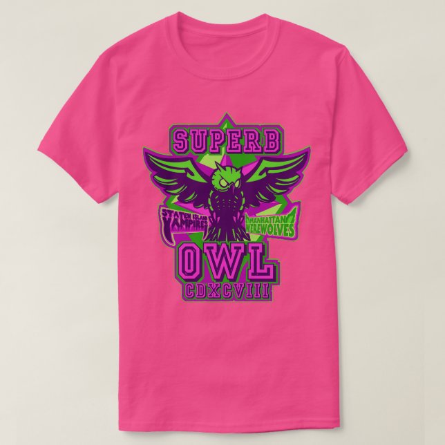Camiseta Superb Owl (Frente do Design)