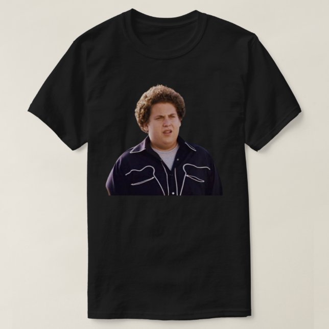 Camiseta Superbad Jonah Hill (Frente do Design)