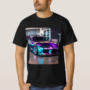 Camiseta Supercarros personalizados:Cores e modificações em