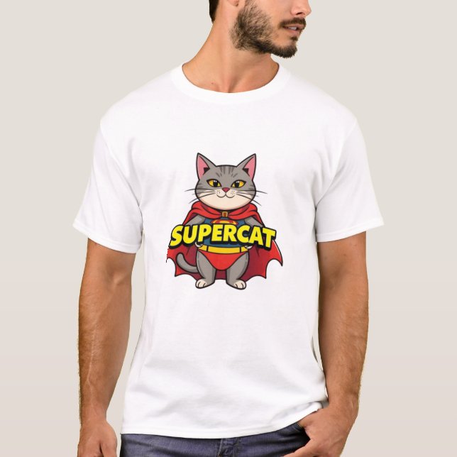 Camiseta Supercat (Frente)