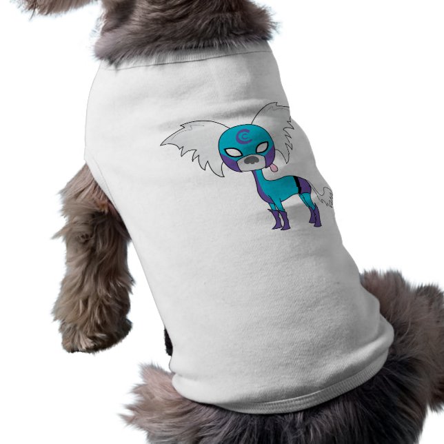 Camiseta SuperCresteds - Capitão Crestie - Pet Tee (Verso)
