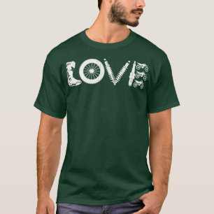 Camiseta Supercross  Love Motocross  Gear Race Motorcycle