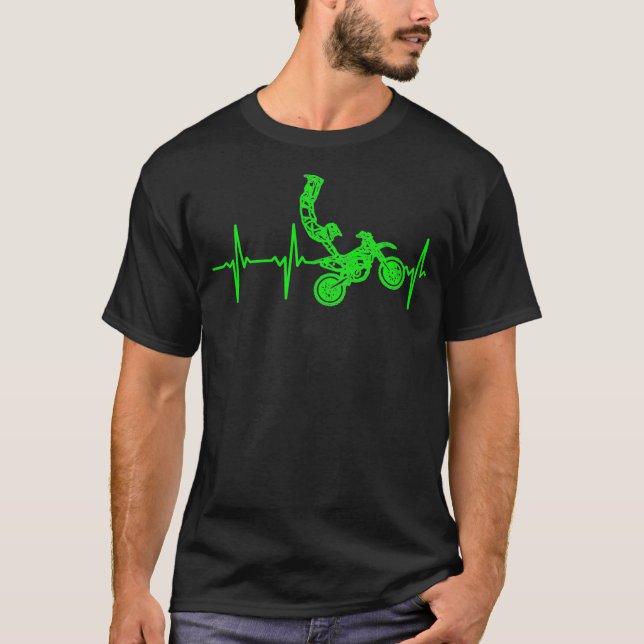 Camiseta Supercross Motocross Gear Dirtbike Motorcycle (Frente)