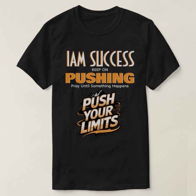 CAMISETA SUPERE SEUS LIMITES (Frente do Design)