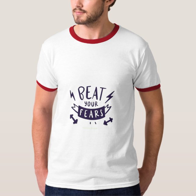 Camiseta Supere seus medos (Frente)