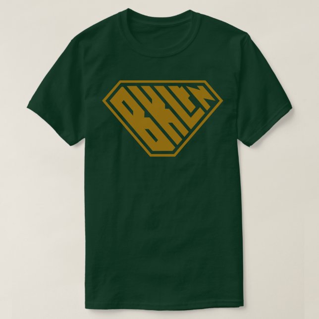Camiseta SuperEmpoderado do Brooklyn Dourado (Frente do Design)