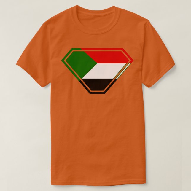 Camiseta SuperEmpoderado do Sudão (Frente do Design)
