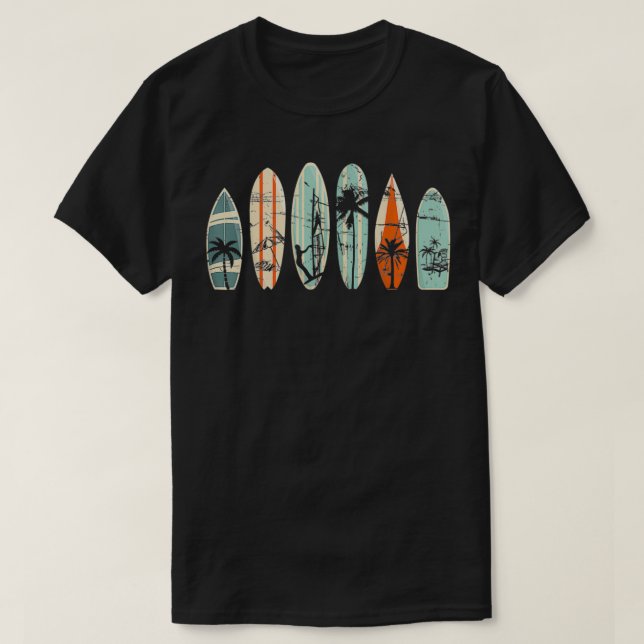 Camiseta Superfície Água Esporte Surfboarento Surfe Surfe S (Frente do Design)