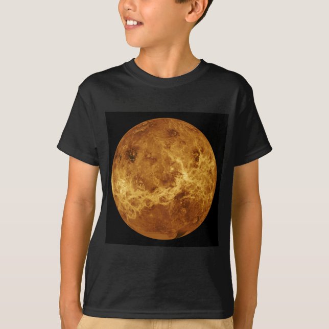 Camiseta Superfície do Planeta Vênus (Frente)