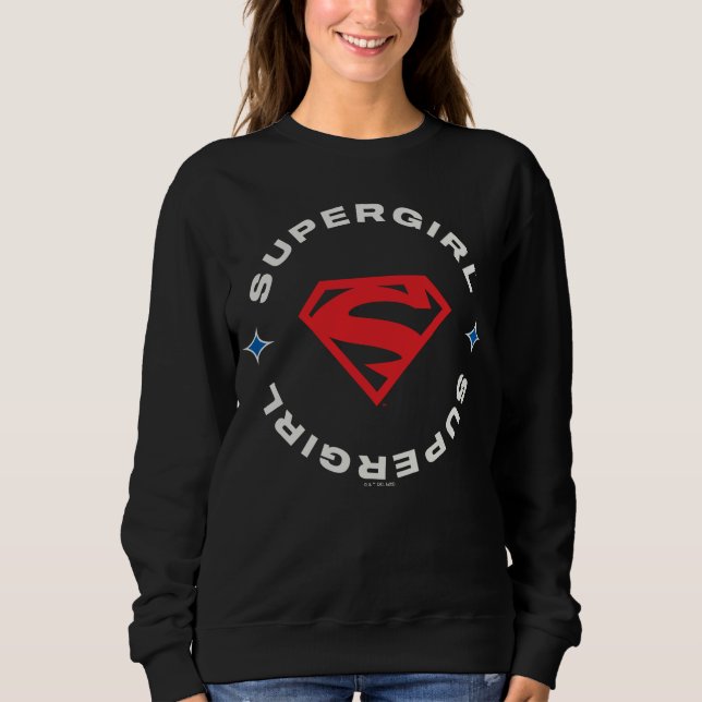 Camiseta Supergirl Age de Heroes Circle S-Shield (Frente)